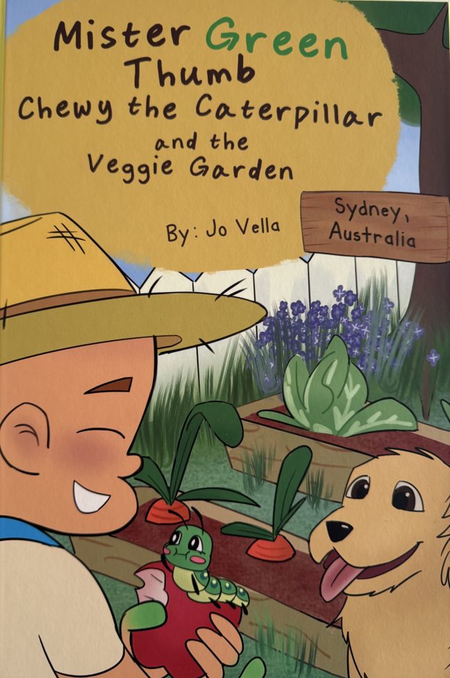 Mister Green Thumb, Chewy the Caterpillar and the Veggie Garden